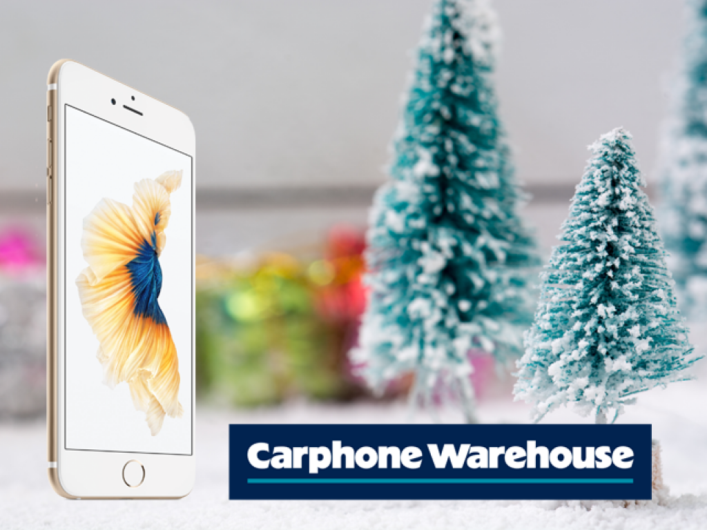 Carphone Warehouse Christmas Discount Codes and Deals 2020