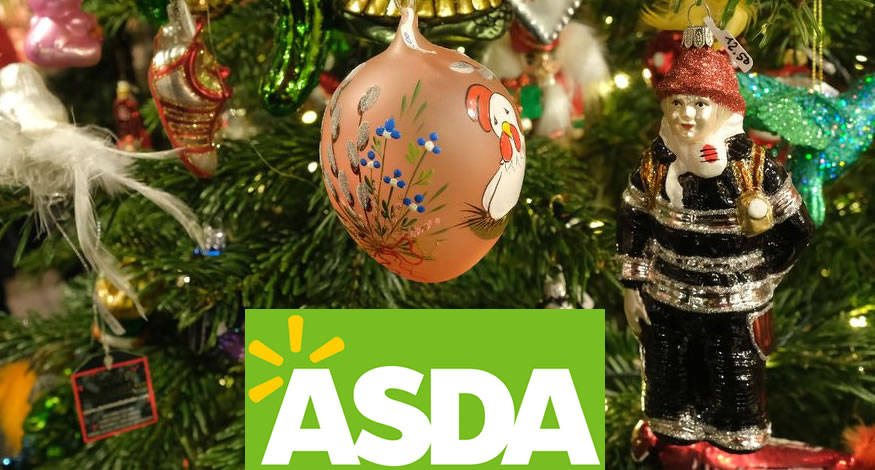 asda christmas trees